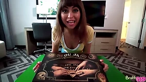 Riley Reid's risky intimate session with her stepbrother through a Ouija board